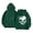 Dark Green, variant on Bibifish Womens Full Hooded Hoodies With Graphic Print Back Print Casual Hoodies With Pocket Relaxed Fit Outdoor Edgy Street Style Pullover