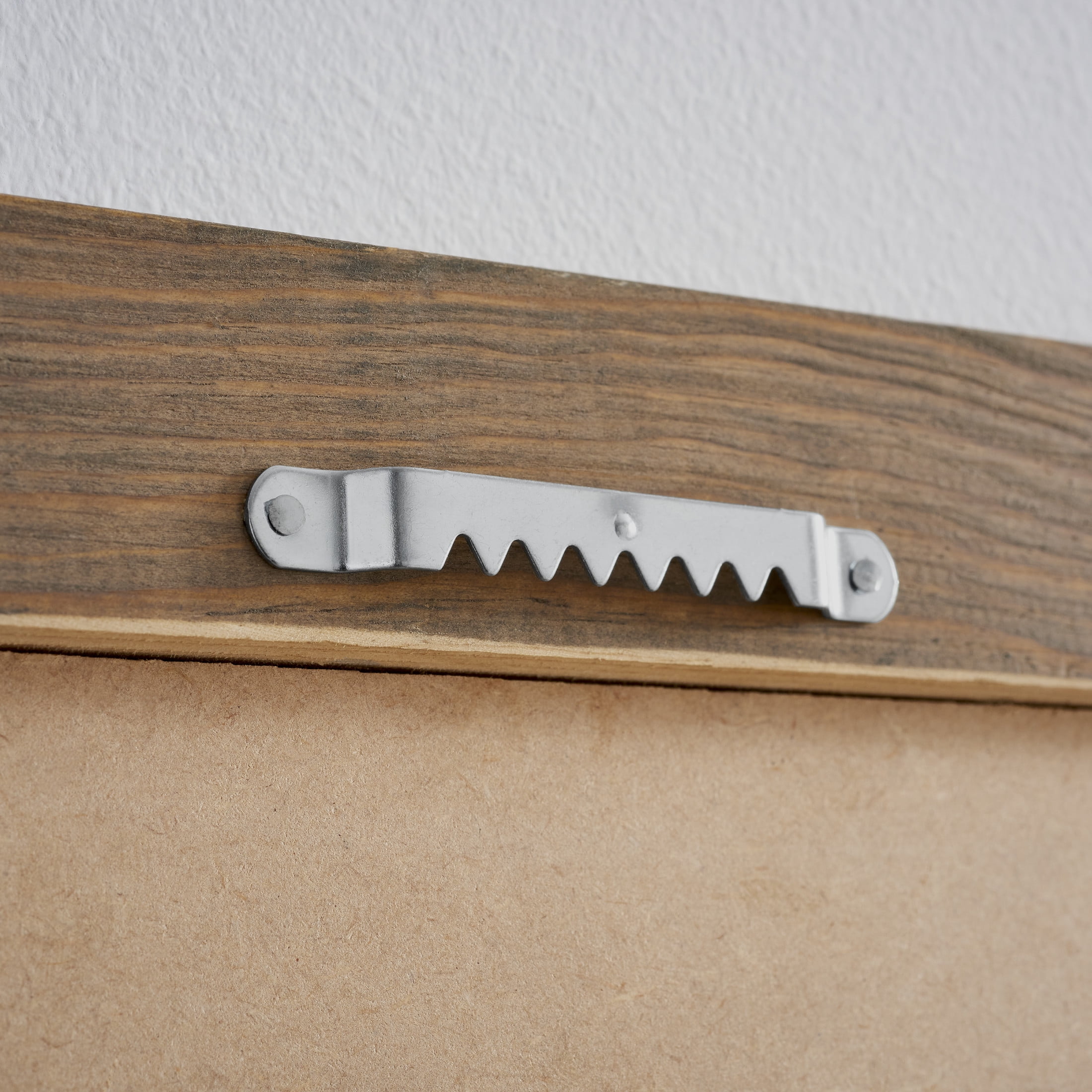(3 pack) OOK Large Sawtooh Hangers, Steel, Silver Finish, 3 Pieces