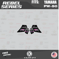 thumbnail image 2 of Kalair GFX Graphics Kit for Yamaha PW50 (All Years) Rebel Series, 2 of 5