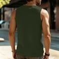 thumbnail image 5 of DxhmoneyHX Mens Tank Tops Wicking Muscle Blouse Summer V Neck Sleeveless Half Button Shirts Loose Gym Workout Athletic Tees, 5 of 9