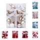 thumbnail image 2 of Billuyoard 1 Uds adornos navideños estrella de cinco puntas árbol de Navidad Top 2022 Año Nuevo 29 Uds árbol de Navidad bola colgante decoración regalo Kits de decoración para fiestas No.08 Billuyoard HA008672-08B, 2 of 6