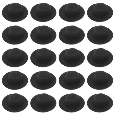 

20Pcs Christmas Snowman Hats DIY Hat Adornments Christmas Party Supplies