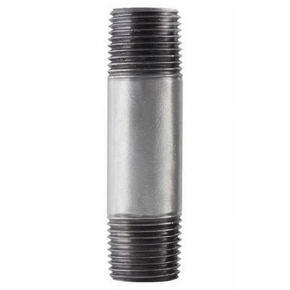 563-045HN Pipe Fittings, Galvanized Nipple, 1/2 x 4-1/2-In. - Quantity 1