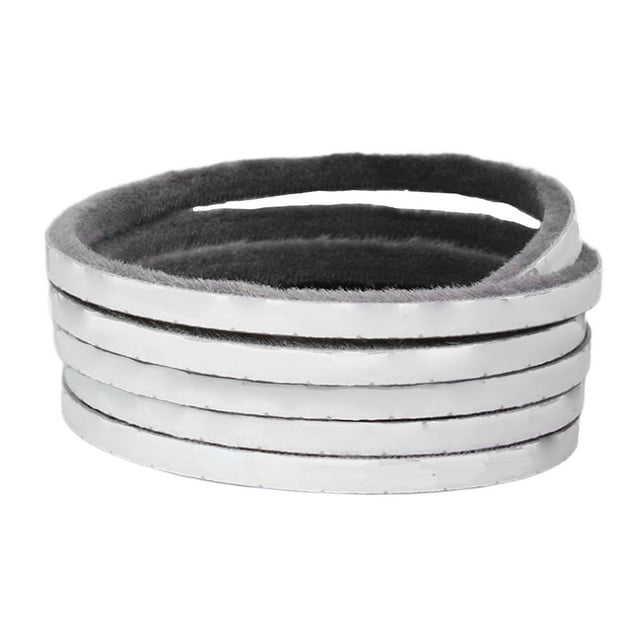 Burlete para puerta de 15 m, fuerte adherencia, para puertas y ventanas, burlete para puerta de armario 9 mm x 15 mm