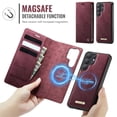thumbnail image 3 of CaseMe Wallet Case for Samsung Galaxy S26 Ultra Compatible with Magsafe, 2-in-1 PU Leather【RFID Blocking】Flip Card Holder Stand Shockproof Magnetic Detachable Cover for Samsung Galaxy S26 Ultra 6.9", 3 of 10