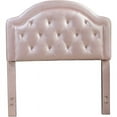 thumbnail image 1 of Hillsdale Meuble Karley Tête de Lit en Faux Cuir Rose, 1 of 4