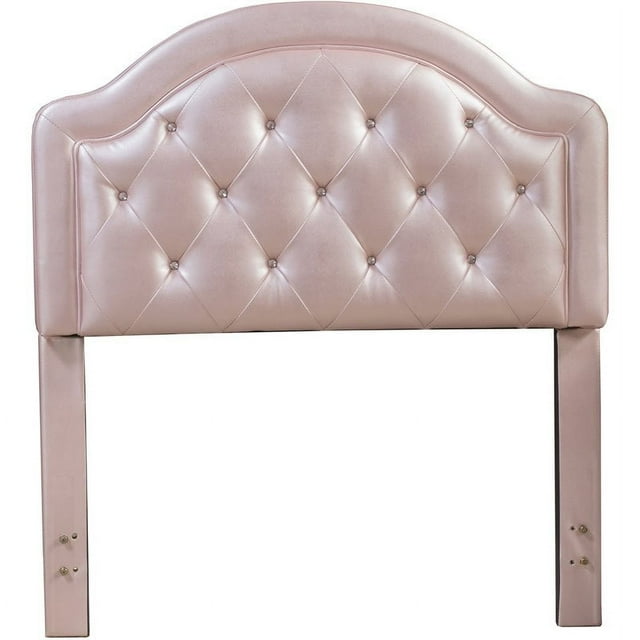 Hillsdale Meuble Karley Tête de Lit en Faux Cuir Rose