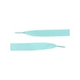 thumbnail image 3 of Women's Extra Wide Shoestrings Flat Satin Ribbon Shoelaces for Sneakers 2 Pairs Light Blue 90cm/35.4", 3 of 4