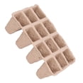 thumbnail image 4 of Macetas de turba ecológicas de 12 rejillas para plántulas: paquete de 10, vasos de inicio degradables para jardín, 4 of 8