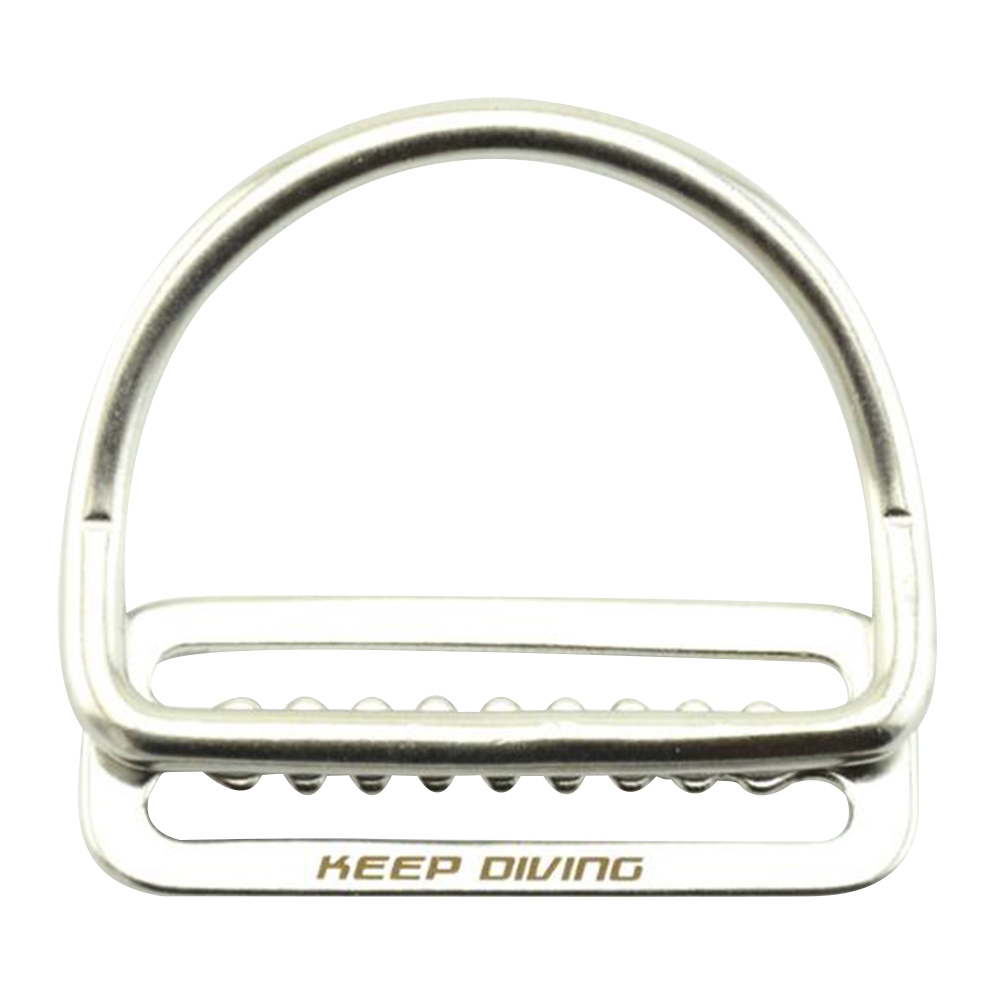 Stainless Steel Diving Weight Belt Slide Keeper DRing bing Harness