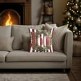 thumbnail image 6 of Christmas Pillow Covers 18x18 Set Of 4,Christmas Throw Pillow Covers Decoration,Christmas Pillowcase Covers,Christmas Decorative Pillow Cases with Soft Fabric Hidden Zipper for Home Decor, 6 of 6