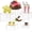 Clear, variant on 6 count Buffet Risers and Stands, Clear Risers for Buffet Table, Risers Display Stands for Wedding Party, Display, Collectibles(8" 7" 6" 5" 4" 3")