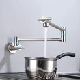Taps for Kitchen Pot Filler Wall Mounted,Swivel Multifunctional