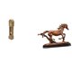 thumbnail image 1 of Reloj de suelo para casa de muñecas,Reloj de piso para casa de muñecas en miniatura,minimuebles,Figura de caballo,Escultura de caballo en miniatura coleccionable,Estatua de animal de adorno, 1 of 8