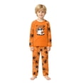 thumbnail image 2 of Matching Halloween Pajamas Set for Whole Family, Breathable Long Sleeve Halloween Family Pajamas with Ghost Hat Cup Print, Fun Family Halloween Pajama Set Party, 2 of 7
