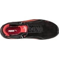 thumbnail image 3 of 643445 PU & MA MEN'S TOURING SUEDE LOW INDUSTRIAL SHOE BLACK/RED SIZE 11, 3 of 5