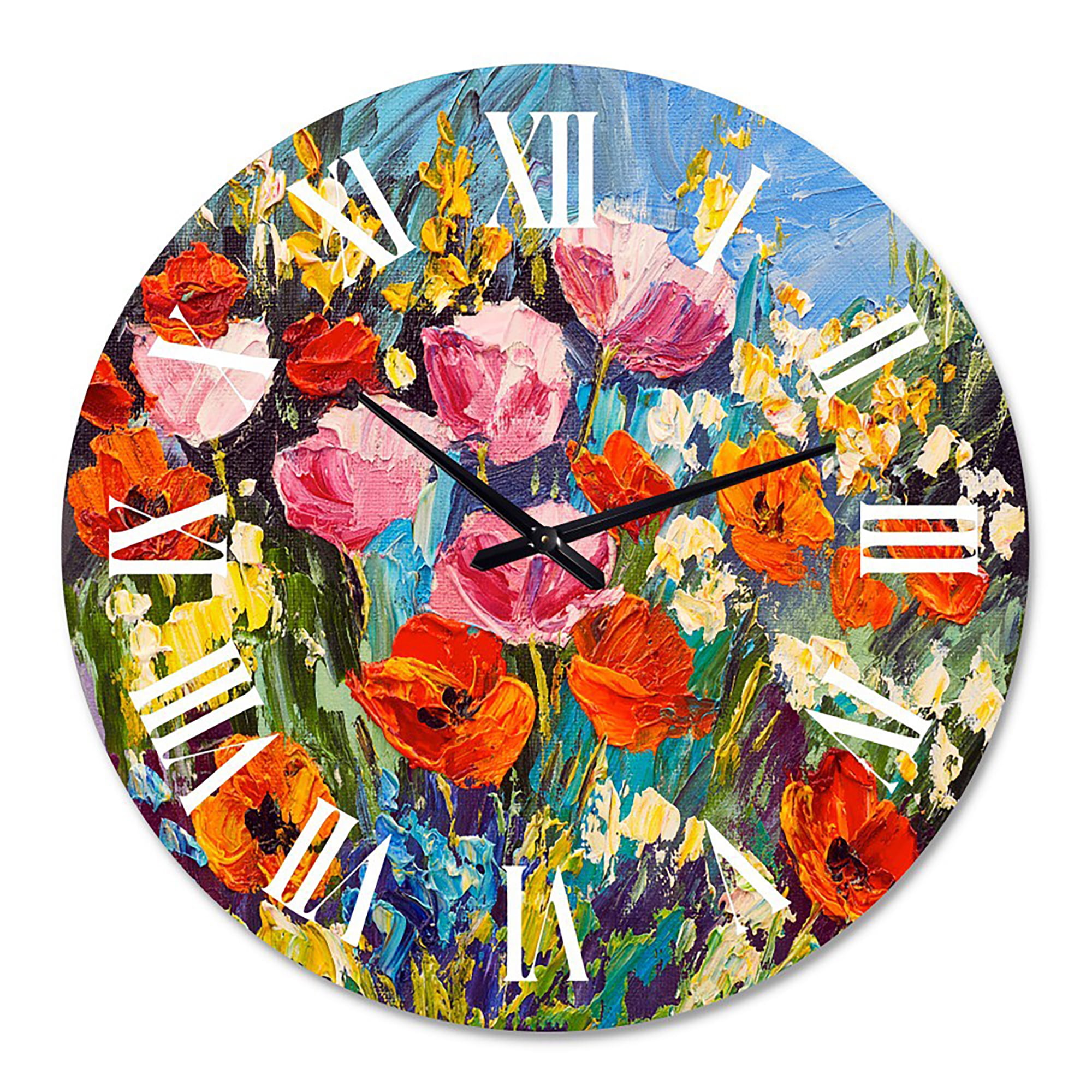 Designart 1 in Quartz Traditional Wall Clock