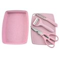 thumbnail image 3 of Kitchen Toolswheat Straw Kitchen 5pcs Set,dishwasher Safepink, 3 of 3