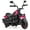 Blue/Pink/Red, variant on Resenkos Kids Electric Motorcycle with Training Wheels and LED Headlights-Pink, Motorcycle Toy for Children Boys & Girls