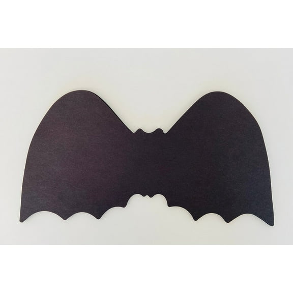 SHAPES ETC. Bat Single Color Super Cut-Outs- 8” x 10”