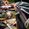 thumbnail image 6 of 4.5 inch High Carbon Stainless Steel Butcher Knife with Leather Sheath Forged Boning Knife Full Tang Kitchen Knife for BBQ Camping and Outdoor, 6 of 7