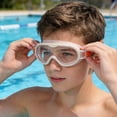 thumbnail image 4 of Gafas de natación para adultos y mascarilla de montura grande sin fugas con protección anti-niebla UV y correa ajustable para hombres, mujeres, piscina juvenil y natación en aguas abiertas, 4 of 5