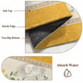 thumbnail image 6 of 2'x6' Rug Runners for Hallways Kitchen, Sunflower Yellow Non Slip Entryway Beside Floor Carpet Runner, Retro Southwest Country Plant Leaf Floral Washable Laundry Room Bedroom Throw Rugs Mat, 6 of 8