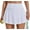 White, variant on Women's Tennis Skirts High Waisted Pleated Athletic Skort with Pockets Lightweight Golf Running Workout Sports