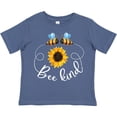 thumbnail image 3 of Inktastic Bee Kind Bees and Sunflower Boys or Girls Toddler T-Shirt, 3 of 5