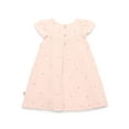 thumbnail image 2 of easy-peasy Baby Girls Organic Cotton Gauze Embroidered Flutter Dress, Sizes 0-24M, 2 of 3