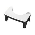 thumbnail image 2 of PPgejGEK Toilet Stool Squatting Poop Stool Bathroom Potty Step Stool Toilet Assistance Steps Step Stool Fits All Toilets Detachable Stackable Today Discount, 2 of 7