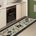 thumbnail image 3 of 2x6 FT Kitchen Runner Rugs Non Skid Washable, Faux Wool Rug Runners for Hallways Bathroom Carpet Runner, Soft Indoor Modern Floor Rug for Entryway Laundry Room, 3 of 11