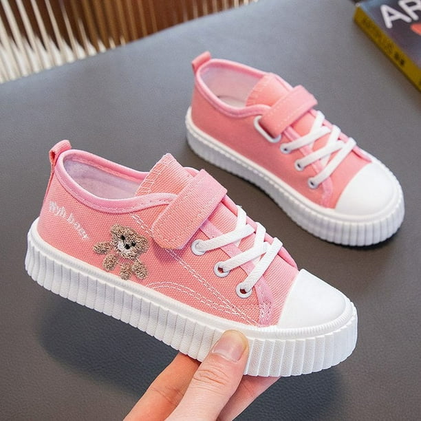 Zapatos de lona para niños, zapatos de tela de verano para niñas, zapatos de tabla de moda para niños, zapatos de suela blanda para niños, zapatos de moda para niños