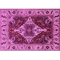 thumbnail image 1 of Ahgly Company Indoor Rectangle Oriental Pink Industrial Area Rugs, 8' x 12', 1 of 4