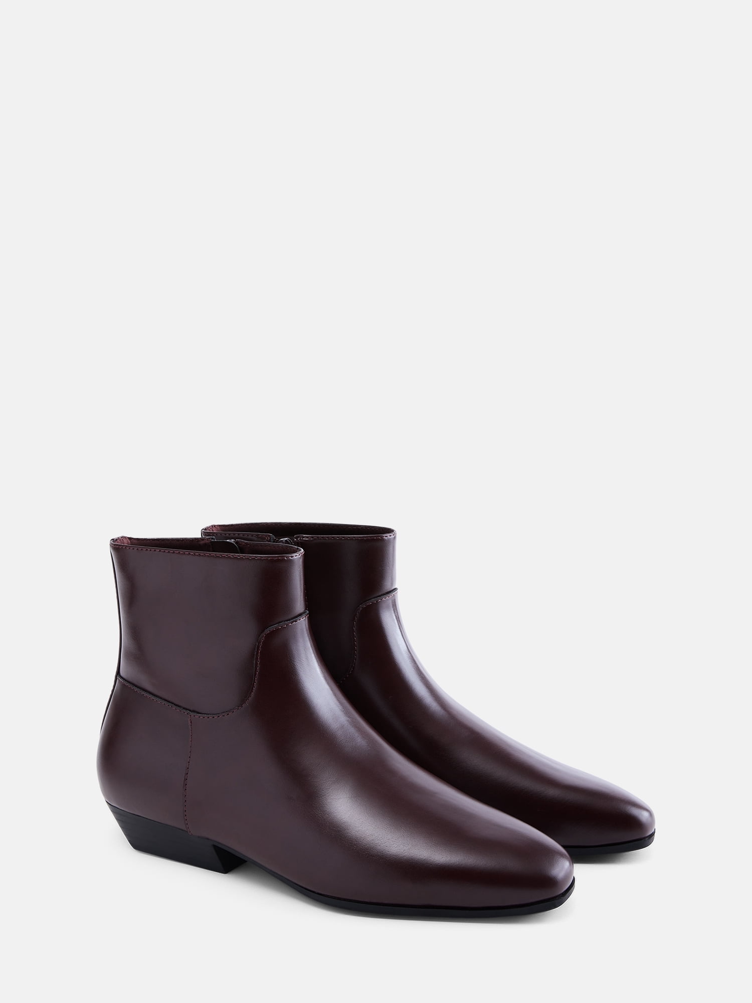 Scenario Women's Faux Leather Ankle Booties (Wide Width Available)