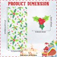 thumbnail image 2 of Juego de bolsas de regalo Gueevin Christmas Holly de 12,7 x 27,5 cm, 150 unidades, 2 of 6