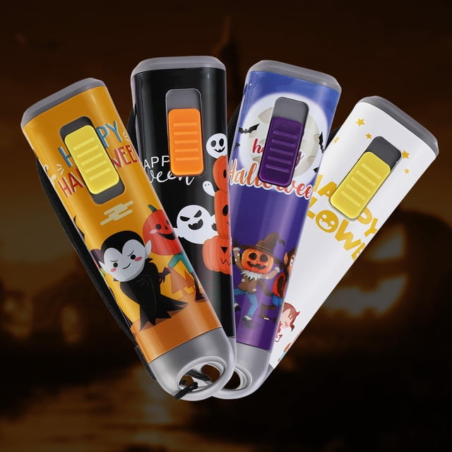 Linterna EverBrite Halloween, paquete de 4 con pilas y cordón