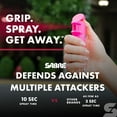 thumbnail image 5 of SABRE Fast Flip Top Pepper Gel with Snap-Clip Keychain, Pink, 1 Ct, New, Pocket Pepper Sprays, 5 of 8