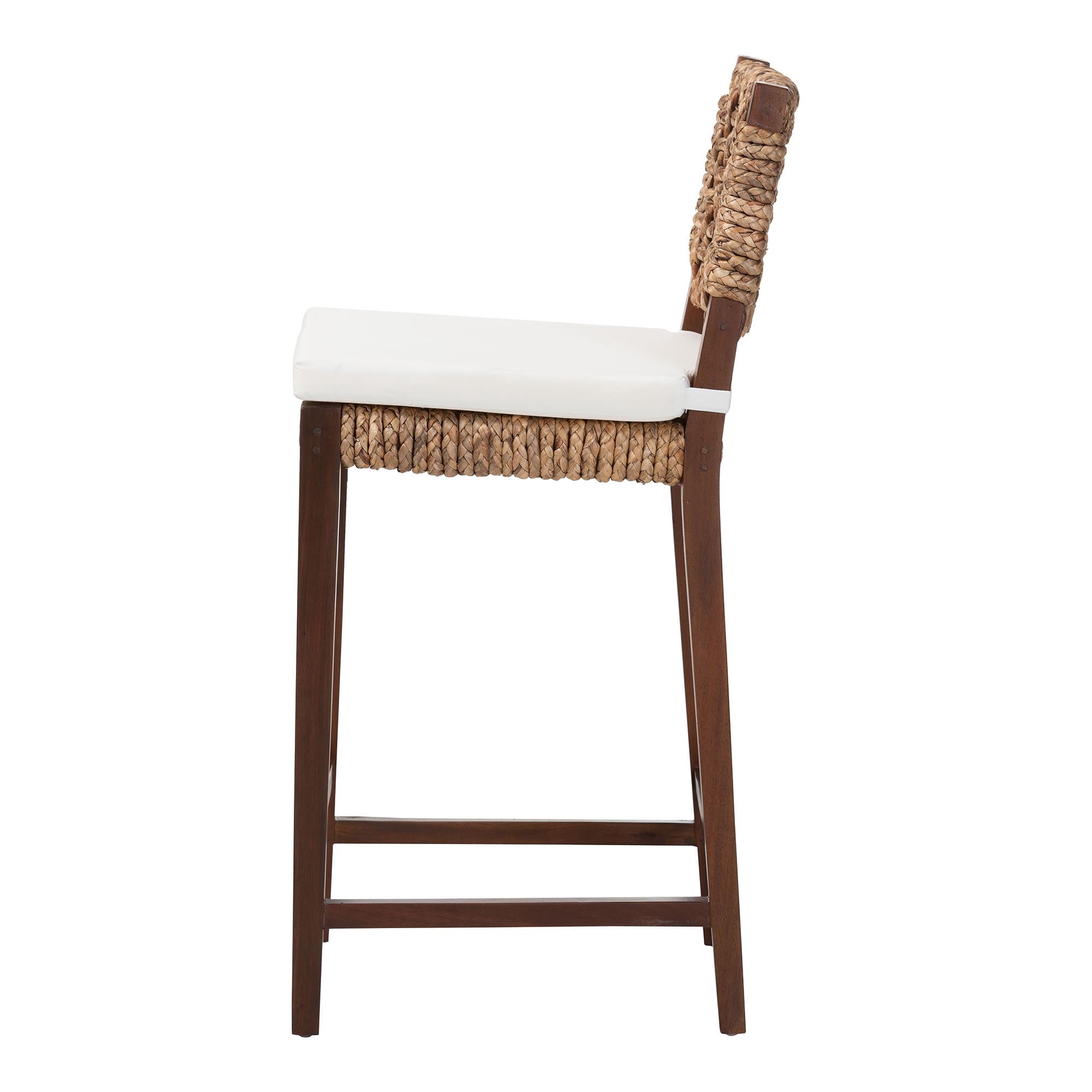 bali & pari Alise Boho Bar Stool, 28"H, Natural