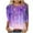 Purple, variant on IROINNID Savings Ladies Long Sleeve T Shirts Print Tops Loose Blouse Lounge Tee Shirts Tunic,Yellow