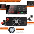 thumbnail image 2 of NICE-POWER DC Power Supply Variable，30V 30A 900W High Power Bench Power Supply with Encoder Knob and Output Switch, Lab Power Supply Adjustable Switching Regulated Power Supply for Repair/Test, 2 of 11