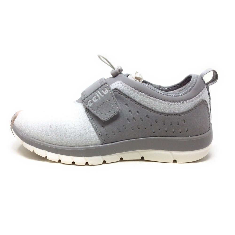 CCILU CCILU Womens Quest Torre Knit Slip On Sneaker Grey CCILU CCILU Womens Quest Torre Knit Slip On Sneaker Grey