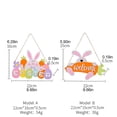 thumbnail image 2 of 2Pcs Easter Wooden Welcome Door Sign Bunny Rabbit Hanging Decor Letter Pendant Indoor Outdoor Decoration Supplies, 2 of 7