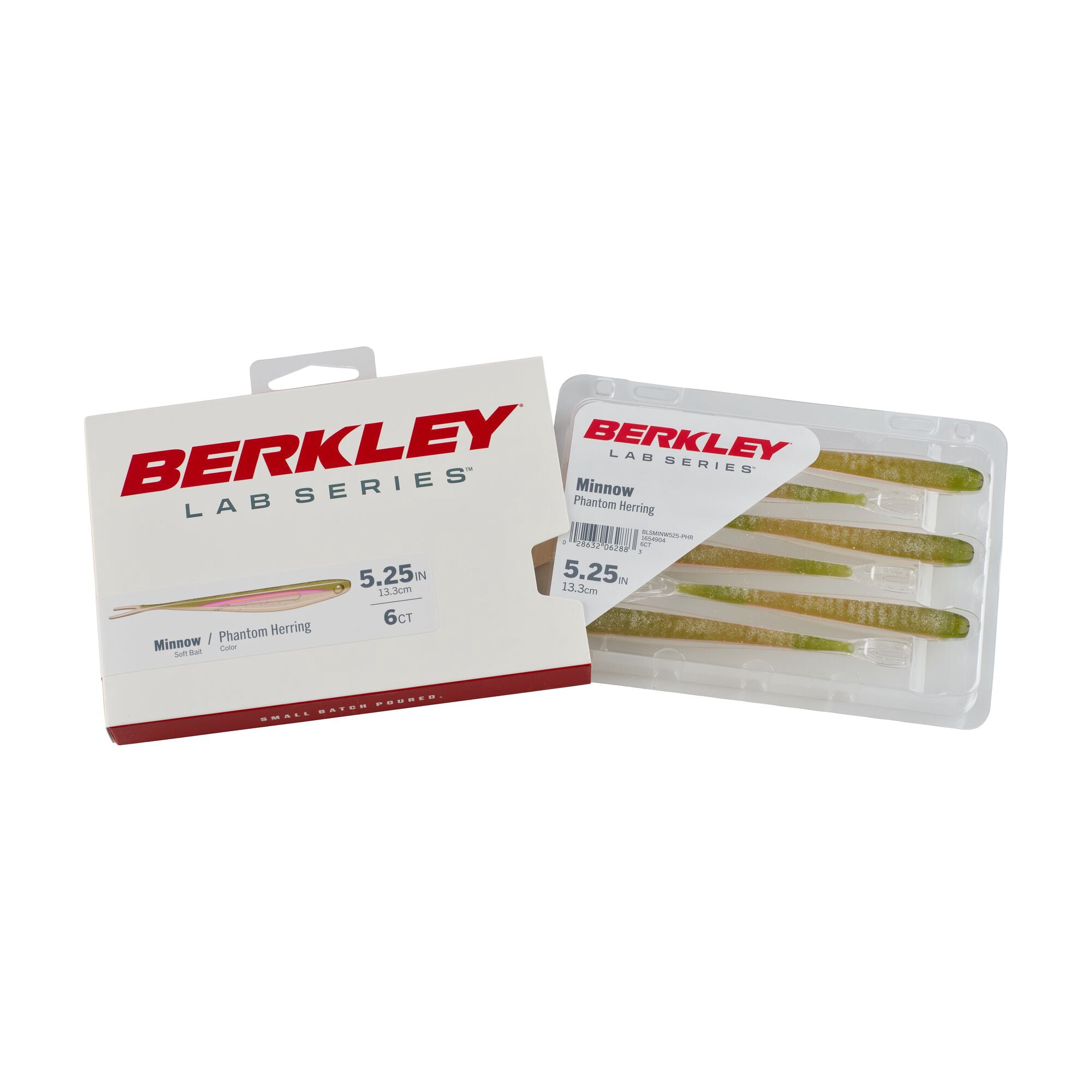 Berkley Lab Series™ Minnow, 5.25 in, Phantom Herring