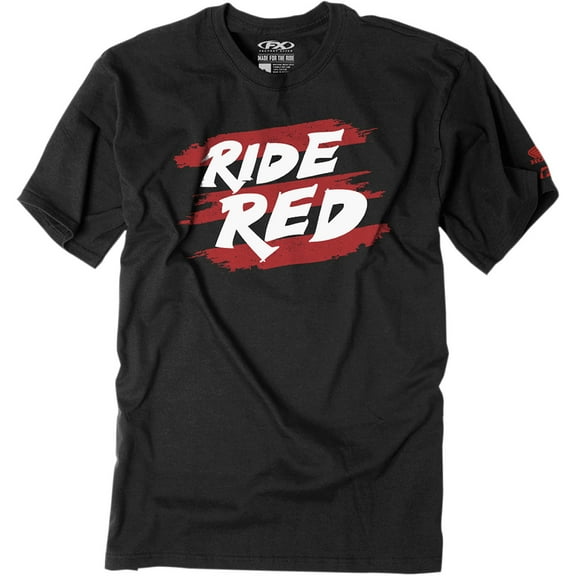 Factory Effex Honda Ride Red Youth Short Sleeve T-Shirt Black LG