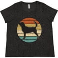thumbnail image 3 of Inktastic Bloodhound Dog Lover Women's Plus Size T-Shirt, 3 of 5