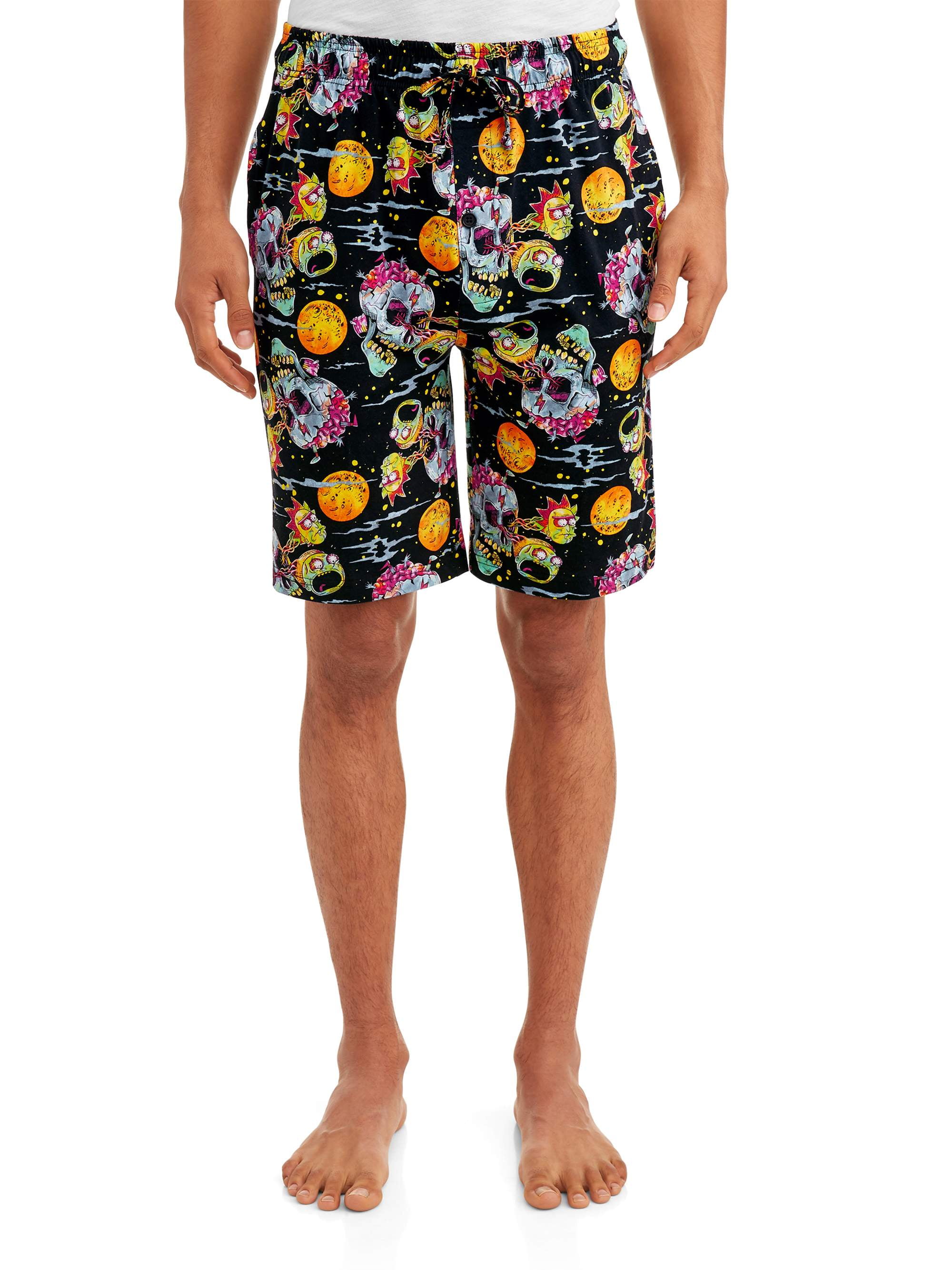 Rick and Morty - Rick & Morty Men’s Psychedelic Nightmare Jam Shorts ...