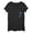 Black, variant on Women's Aladdin Genie Badge  Scoop Neck Black Large