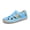 Blue, variant on Womens Summer Closed Toe Sandals, Comfort Woven Boho Gladiator Non-slip Orthopedic Ankle Strap Beach Fisherman Shoes