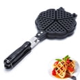 thumbnail image 4 of 6 "Waffle Maker Pan Portátil Antiadherente Mini Superior Waffle Hacer Utensilios de Cocina para Aperitivos, 4 of 9